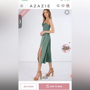 Small Silk midi dress